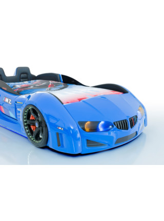 Ліжко машинка BMW VIP синя